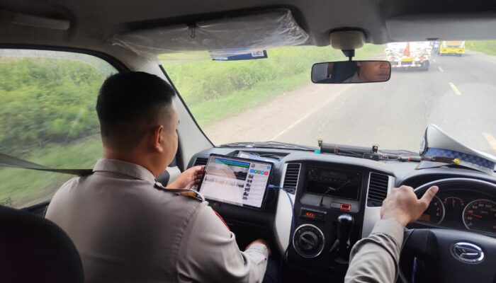 ETLE Incar Polres Gresik Sasar Titik Rawan Selama Operasi Zebra 2025