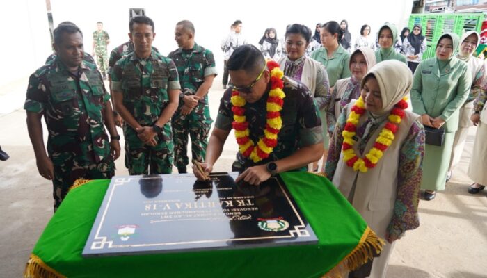 Dukung SDM Unggul, Danrem 101/Ant Renovasi Total TK Kartika V-18