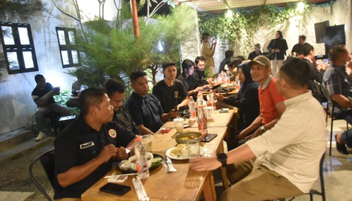 Kodim 1002/HST Perkuat Kemitraan dengan Insan Pers, Lewat Silaturahmi Bersama