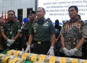 Pangdam XII/Tpr Serahkan 21,9 Kg Sabu dan 3 Tersangka ke BNN, Ungkap Jaringan Narkoba Lintas Batas