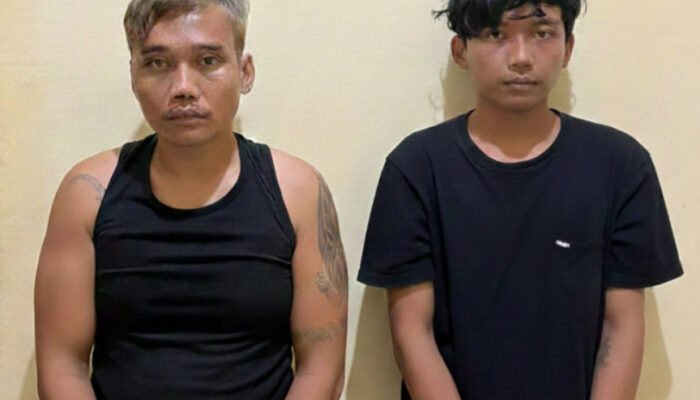 Unit Reskrim dan Intelkam Polsek Banama Tingang Berhasil Bongkar Aksi Curat, di Toko Dua Putra