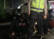 Tindak Tegas Pelanggar, Satlantas Polres Pulang Pisau Sita dan Rusak Knalpot Brong Motor yang Diduga Siap Balap Liar