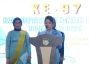 Dandim 1009/Tanah Laut dan Ketua Persit Hadiri Peringatan Hari Ibu 2025 Kabupaten Tanah Laut
