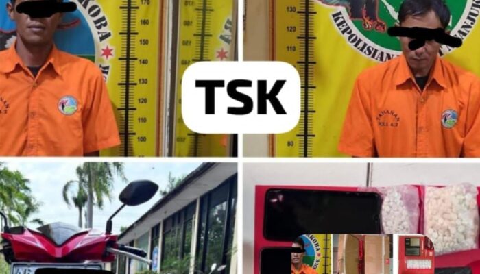 Polres Nganjuk Bongkar Sindikat Pengedar Sabu dan Pil Dobel L di Baron