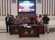 Sindikat Pencurian Kabel PJU dan Telkom Berhasil Dibekuk Satreskrim Polrestabes Surabaya