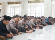 Polresta Sidoarjo Gelar Sholat Ghaib dan Doa Bersama untuk Korban Bencana Aceh Sumatera
