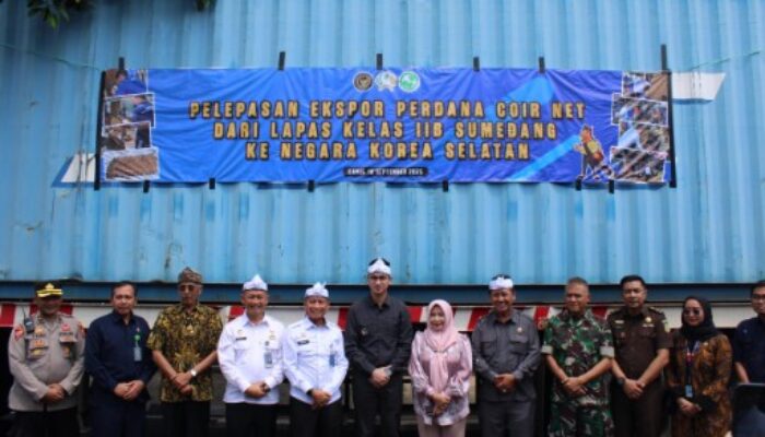 Kakanwil Ditjen Pemasyarakatan Jawa Barat Dorong Hilirisasi Sabut Kelapa: Tujuh Lapas Kini Menjadi Sentra UMKM Ekspor