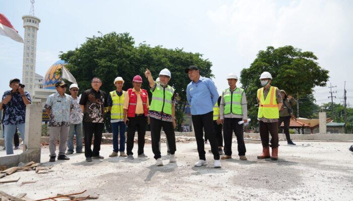 Bupati Sidoarjo Sidak Pembangunan RSUD R.T. Notopuro, Pengawasan Harus Diperketat