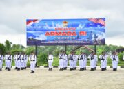 Kodaeral XII Gelar Upacara Peringatan Hari Armada RI Tahun 2025