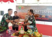 Dandim 1208/Sambas Hadiri Peringatan HUT ke-7 Yonif 645/GTY