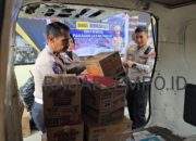 Polres Mojokerto Kota Salurkan Paket Bantuan untuk Korban Bencana Aceh Sumatera