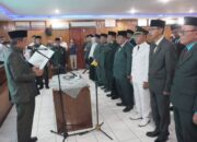 Bupati Tanjab Barat Lantik Pejabat Eselon II Hingga IV dan Fungsional