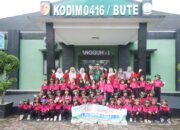 TNI Sahabat Anak : Makodim 0416/Bute Dipenuhi Keceriaan TK Tunas Harapan
