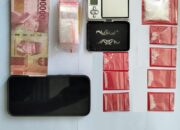 Satresnarkoba Polres Gresik Ringkus Pelaku Pengedar Sabu di Wringinanom, Sita 9,1 Gram