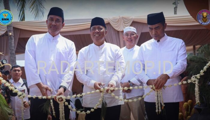 HADIRI PERESMIAN MASJID JAMI AR RIDWAN, KEPALA BNN RI PERKUAT SINERGI KEBANGSAAN