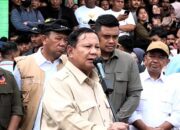 Presiden Prabowo Tinjau Langsung Pengungsi Bencana Banjir di Kab Langkat