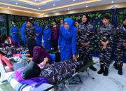 Sambut HUT Ke-63 Kowal, Prajurit Wanita TNI AL Gelar Donor Darah Wujud Pengabdian Untuk Negeri
