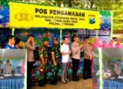 Jelang Libur Nataru 2025 – 2026, Wakapolres Sampang Cek Kesiapan Personel di Pos Pam Wisata Lon Malang