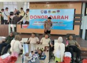 Peringati HUT Satpam ke-45, Polres Gresik Gelar Donor Darah untuk Kemanusiaan