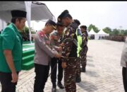 Kapolri Pimpin Apel Kebangsaan, Lepas Ribuan Kader Banser Amankan Nataru