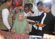 Jelang Nataru Satgas Pangan Polda Jatim Sidak Pasar