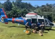 Polri Kirim Logistik Lewat Udara ke Palambayan, Dukung Penanggulangan Banjir Sumatera Barat