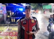 Polsek Jrengik Tutup Total Jalur Kotah-Tambelangan untuk Pengecoran Jalan, Pengendara Dialihkan