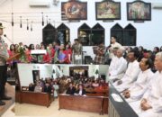 Kapolres Nganjuk Sambangi Gereja, Sampaikan Ucapan Selamat Natal 2025