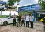 Peduli Pengamanan Nataru, Ketua AWAS ‘Cak Jum’ Sambangi Pos Pantau di Jalan Raya Jrengik Sampang
