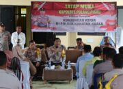 Turun ke Polsek Pandih Batu dan Kahayan Kuala, Ini Instruksi Penting Kapolres Pulang Pisau