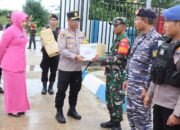 Kapolres Pulang Pisau Cek Kesiapan Pos Pelayanan dan Aktivitas Pelabuhan Bahaur di Puncak Nataru