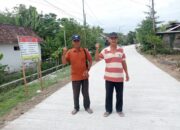 Kepala Desa Mojokusumo Sampaikan Terima Kasih atas Bantuan BK, Pembangunan Rabat Beton Tuntas 100 Persen