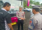 Polres Probolinggo Gelar Ramp Check Gabungan Angkutan Pariwisata Nataru 2025–2026