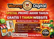 UMKM Kini Bisa Punya Website Gratis 1 Tahun Lewat Promo Akhir Tahun Warung Digital