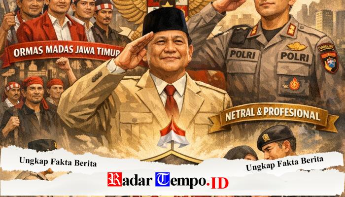 MADAS DPD JAWA TIMUR Tegaskan Dukungan, Polri di Bawah Presiden Prabowo