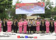 Kapolres Tegal Pimpin Upacara Kenaikan Pangkat dan Wisuda Purna Bakti, Tekankan Amanah Pengabdian dan Nilai Keteladanan