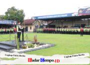 Personel Gabungan, Kapolres : Utamakan Salam Senyum Sapa Mari Layani Masyarakat Yang Rayakan Tahun Baru
