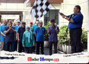 Pengadilan Tinggi Surabaya, Jatim Awal Masuk Kerja Tahun 2026, Menggelar Jalan Sehat Bersama