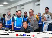 Wakapolri Pantau Arus Balik Nataru di Command Center Tol Jasa Marga Jatiasih