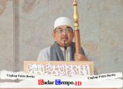 Bupati Drs H Anwar Sadat M,Ag Jadi Khatib Sholat Jumat di Masjid Al Anwar komplek perkantoran Tanjab Barat