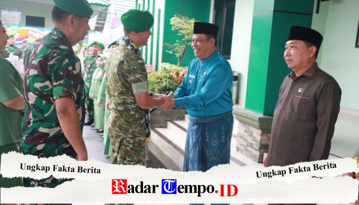 Wakil bupati Tanjab Barat Katamso Sambut Dandim Baru 0419/Tanjab, Sinergi Forkopimda Diharapkan Kian Solid