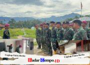 Bahu Membahu Pulihkan Sekolah, Prajurit TNI AL Bersihkan Lumpur di Tukka Tapanuli Tengah