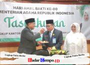 Kasdim 1009/Tanah Laut Hadiri Upacara Peringatan Hari Amal Bhakti Kementerian Agama Republik Indonesia Tahun 2026