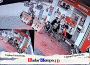 Terekam CCTV, Warga Gresik Dianiaya OTK Saat Antre BBM di SPBU Sembayat