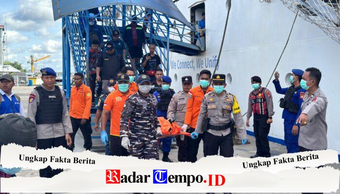 Pos Binpotmar Kumai Jajaran Kodaeral XII Dukung Evakuasi Jenazah Penumpang KM Lawit di Pelabuhan Panglima Utar Kumai