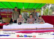 Polres Melawi Berikan Pelayanan Humanis, Personel Tetap Semangat keamanan Masyarakat Saat Libur Tahun Baru