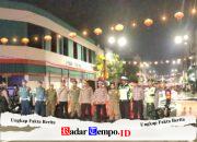 Polres Tanjung Perak Bersama TNI Patroli Cipta Kondisi, Jamin Keamanan Warga