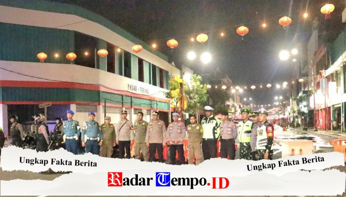 Polres Tanjung Perak Bersama TNI Patroli Cipta Kondisi, Jamin Keamanan Warga
