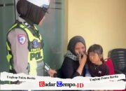 Sigap Polisi Temukan Anak Terpisah dari Orang Tuanya di WisataTelaga Sarangan Magetan