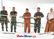 Kasdim 1099/Tla Menghadiri Peresmian RPS DKV SMK Harapan Bangsa Desa Maluka Baulin